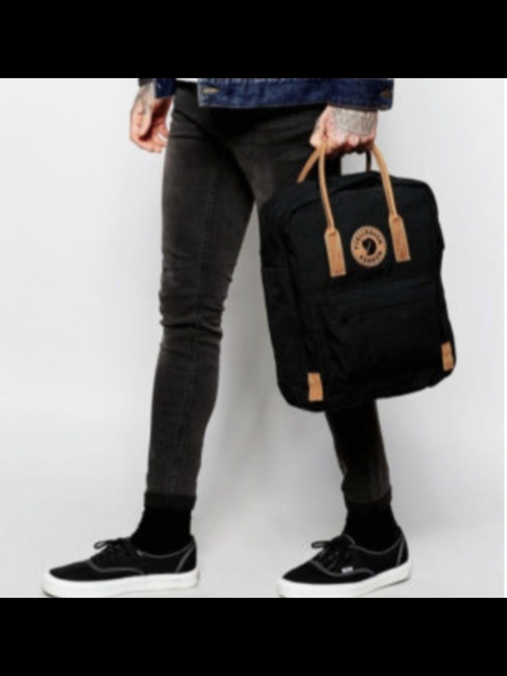 Fjällräven Kånken No. 2 Backpack (Black)